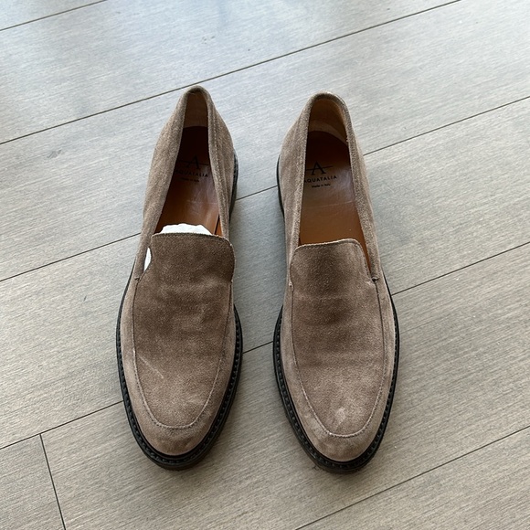 Aquatalia brown suede loafer - Picture 3 of 4